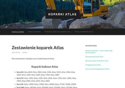 Koparki Atlas Blog